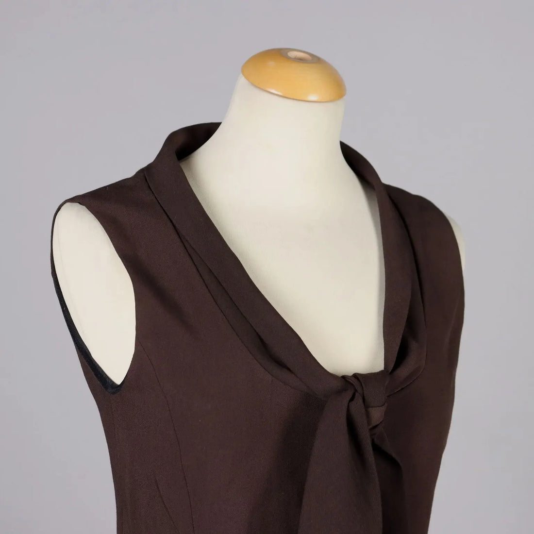 Second Hand Pinko Dress Brown Fabric UK Size 14 Italy - UK Size 14 | Clothing & House Linens | Second hand
