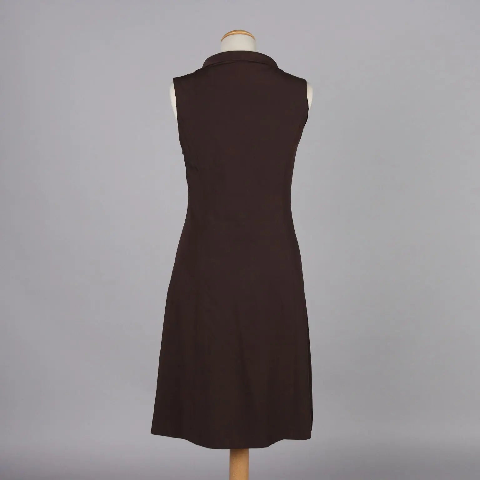 Second Hand Pinko Dress Brown Fabric UK Size 14 Italy - UK Size 14 | Clothing & House Linens | Second hand