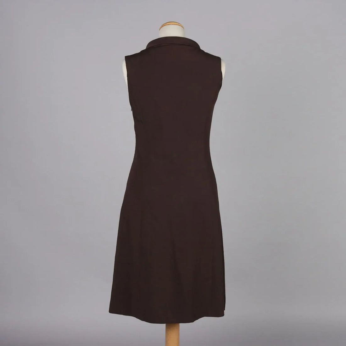 Second Hand Pinko Dress Brown Fabric UK Size 14 Italy - UK Size 14 | Clothing & House Linens | Second hand
