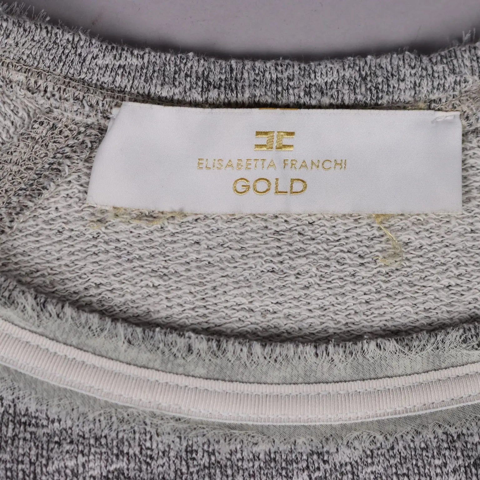 Second Hand Sweatshirt Elisabetta Franchi Cotton UK Size 12 Italy - UK Size 12 | Clothing & House Linens | Second hand