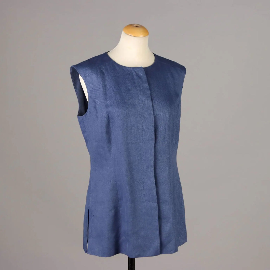 Second Hand Waistcoat by L. Spagnoli Linen UK Size 14 Italy - UK Size 14 | Clothing & House Linens | Second hand