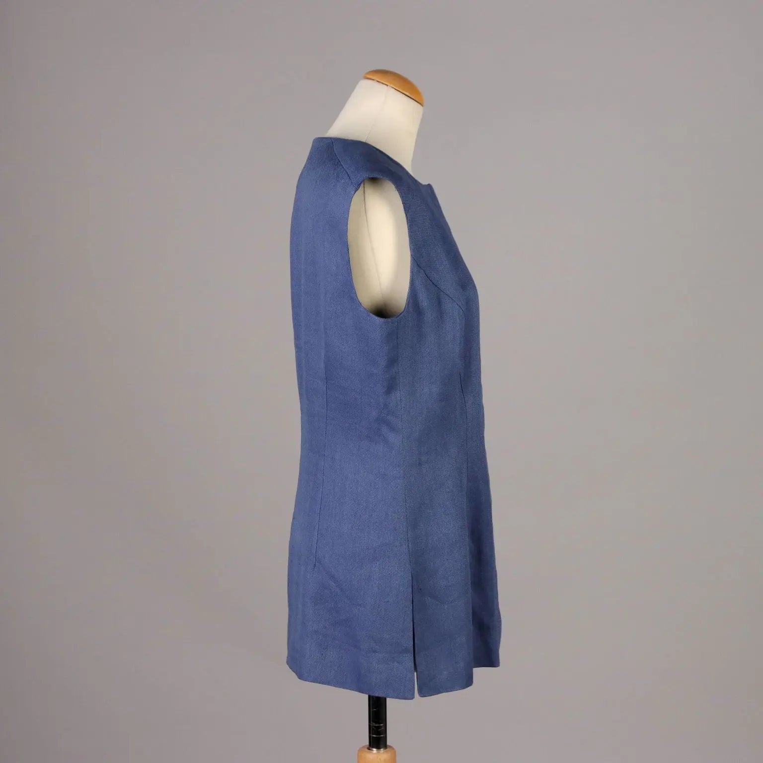 Second Hand Waistcoat by L. Spagnoli Linen UK Size 14 Italy - UK Size 14 | Clothing & House Linens | Second hand