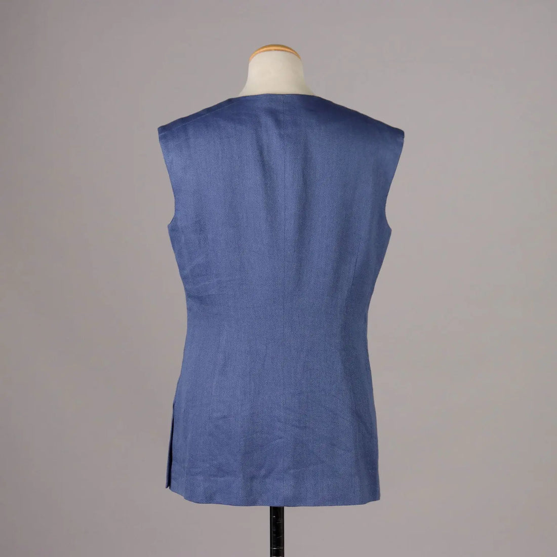 Second Hand Waistcoat by L. Spagnoli Linen UK Size 14 Italy - UK Size 14 | Clothing & House Linens | Second hand
