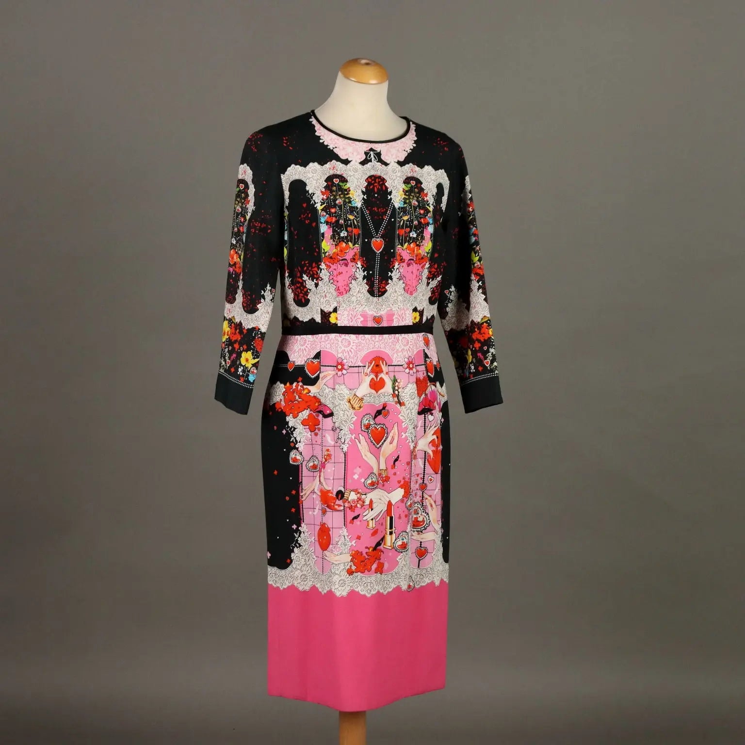 Piccione.Piccione Dress Viscosa UK Size 16 Italy Second Hand - UK Size 16 | Clothing & House Linens | Second hand