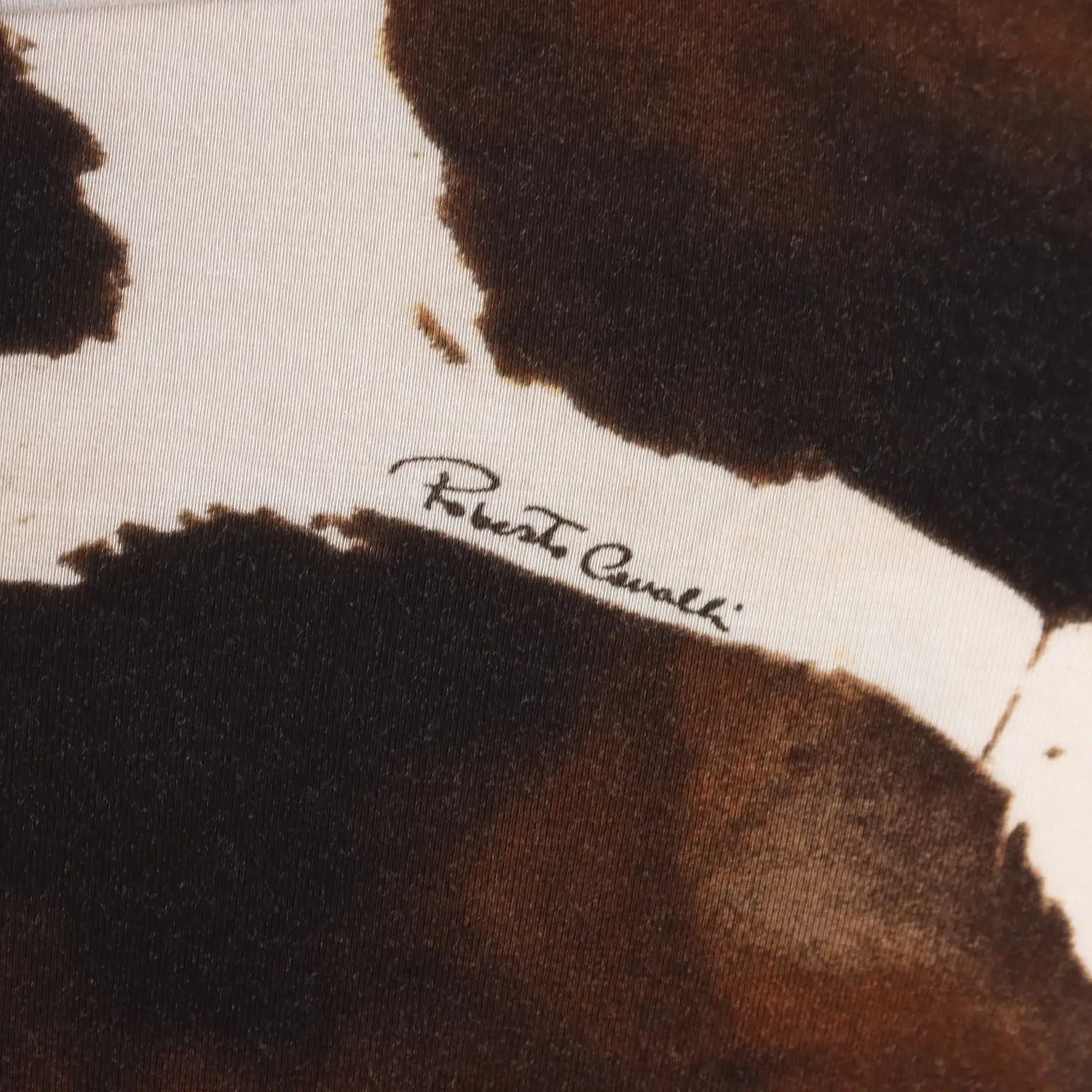 Roberto Cavalli Animal Print Sweater UK Size 14 Second Hand