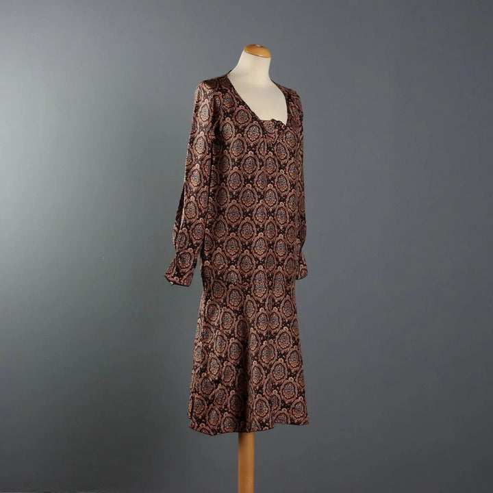 Mauro Grifoni Silk Caftan UK Size 14 Paisley Italy Second Hand - UK Size 14 | Clothing & House Linens | Second hand