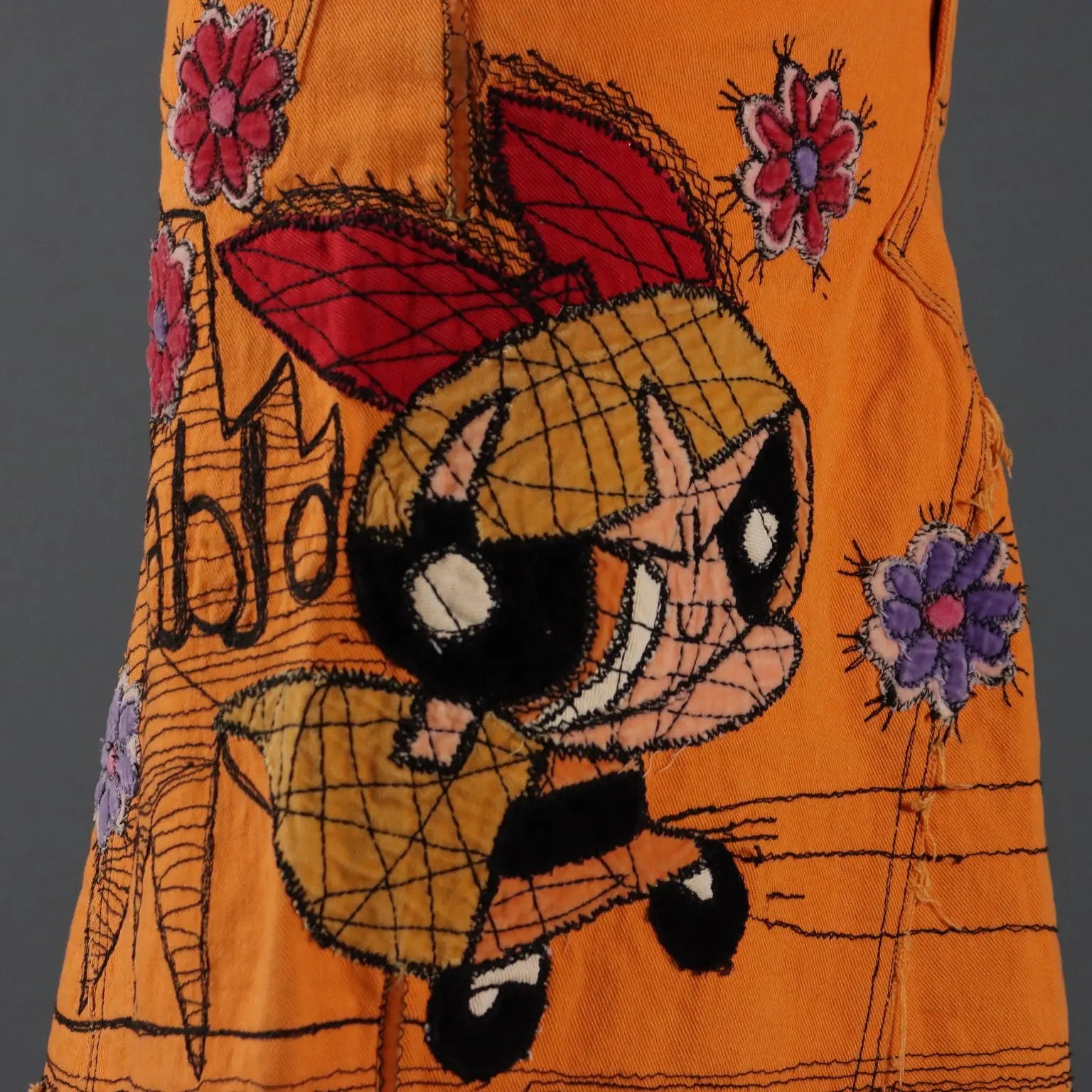 Tim Camino Skirt Orange Denim UK Size 12 Second Hand Italy - UK Size 12 | Clothing & House Linens | Second hand
