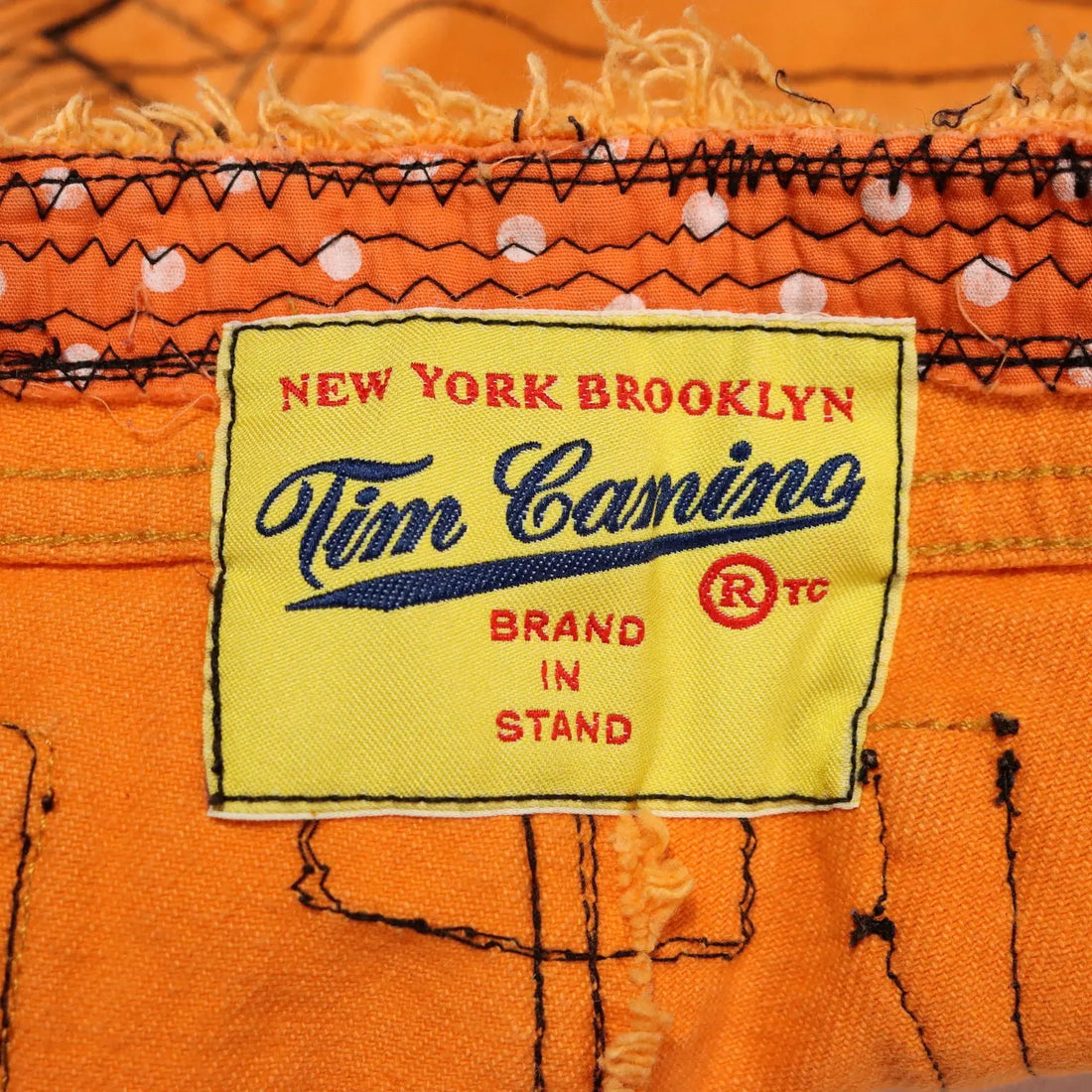 Tim Camino Skirt Orange Denim UK Size 12 Second Hand Italy - UK Size 12 | Clothing & House Linens | Second hand