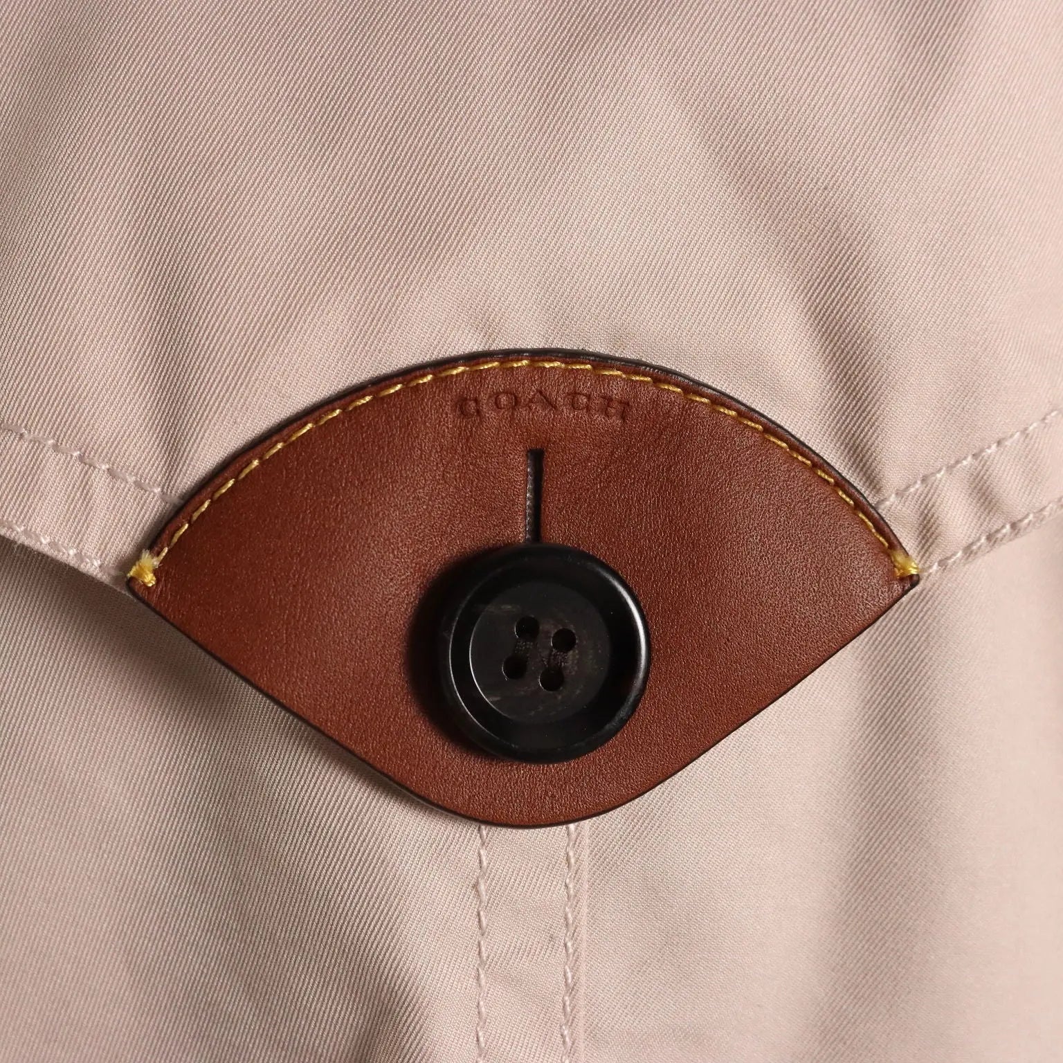 Coach Short Trench Coat Cotton UK Size 8 Second Hand USA - UK Size 8 | Clothing & House Linens | Second hand