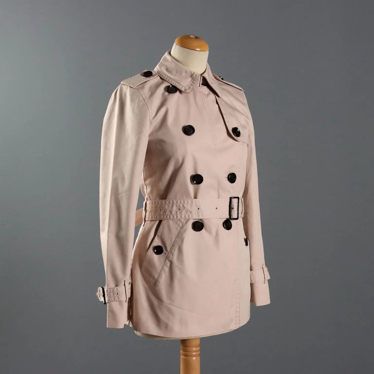 Coach Short Trench Coat Cotton UK Size 8 Second Hand USA - UK Size 8 | Clothing & House Linens | Second hand