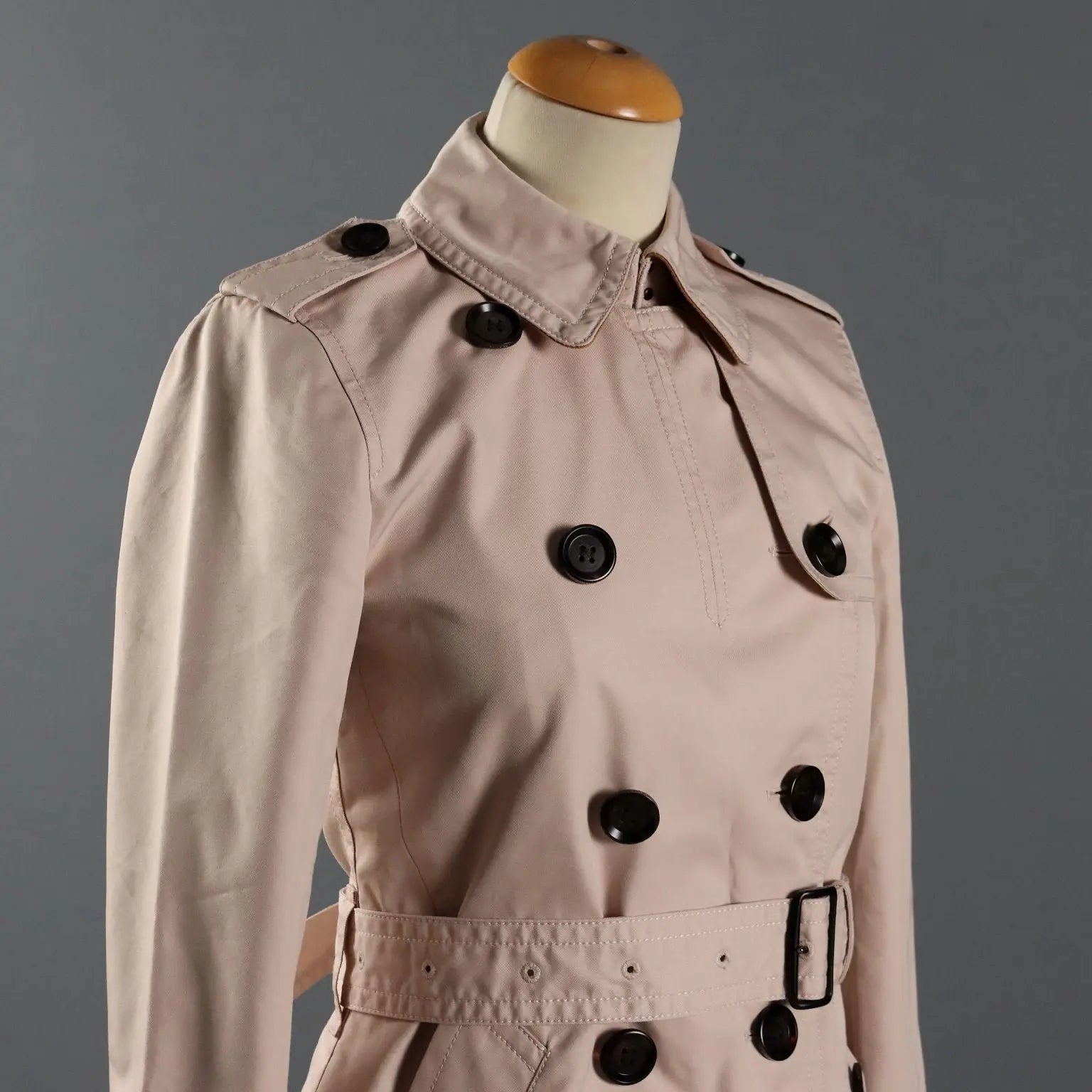 Coach Short Trench Coat Cotton UK Size 8 Second Hand USA - UK Size 8 | Clothing & House Linens | Second hand