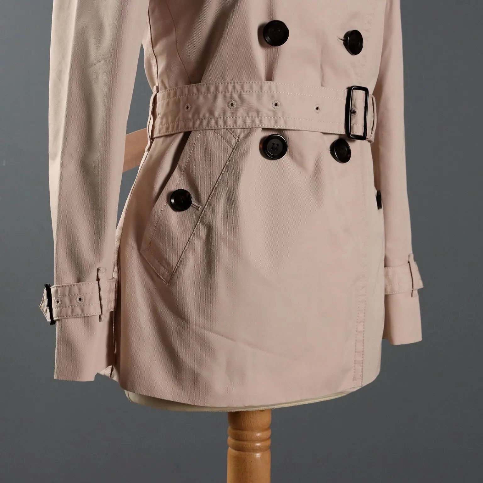 Coach Short Trench Coat Cotton UK Size 8 Second Hand USA - UK Size 8 | Clothing & House Linens | Second hand