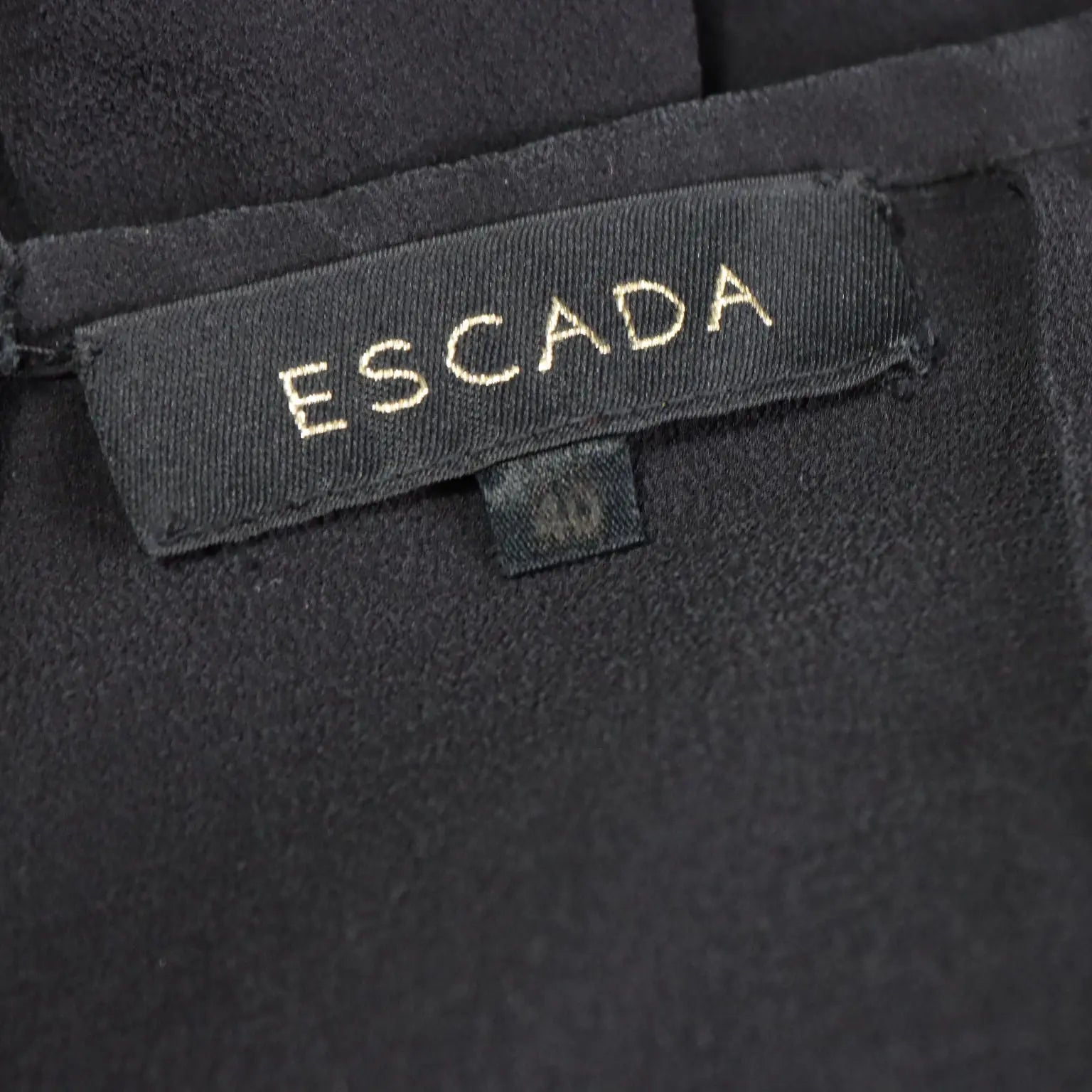 Escada Long Silk Skirt UK Size 12/14 Second Hand Germany