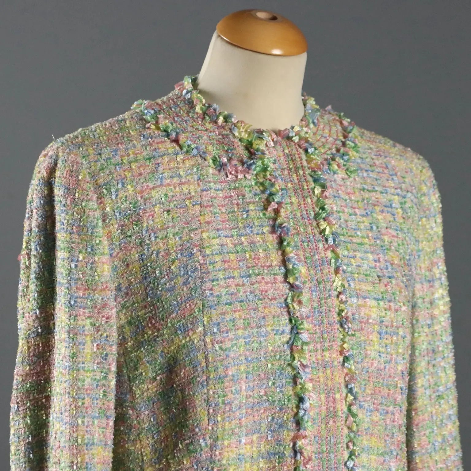Escada Pastel Tweed Jacket UK Size 12/14 Second Hand Germany - UK Size 12/14 | Clothing & House Linens | Second hand