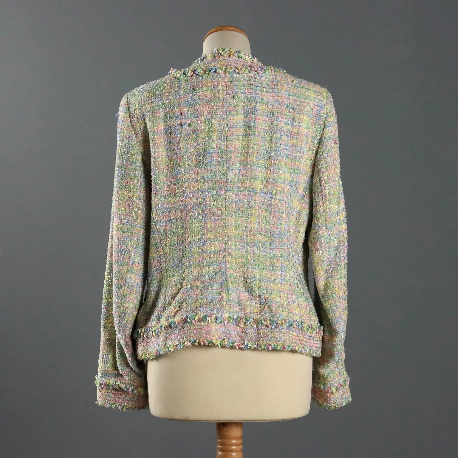Escada Pastel Tweed Jacket UK Size 12/14 Second Hand Germany - UK Size 12/14 | Clothing & House Linens | Second hand