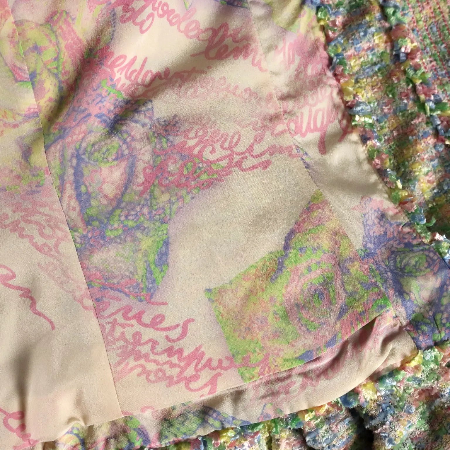 Escada Pastel Tweed Jacket UK Size 12/14 Second Hand Germany - UK Size 12/14 | Clothing & House Linens | Second hand