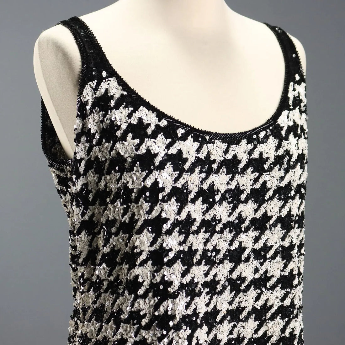 Escada Top Pied de Poule UK Size 14 Second Hand Germany