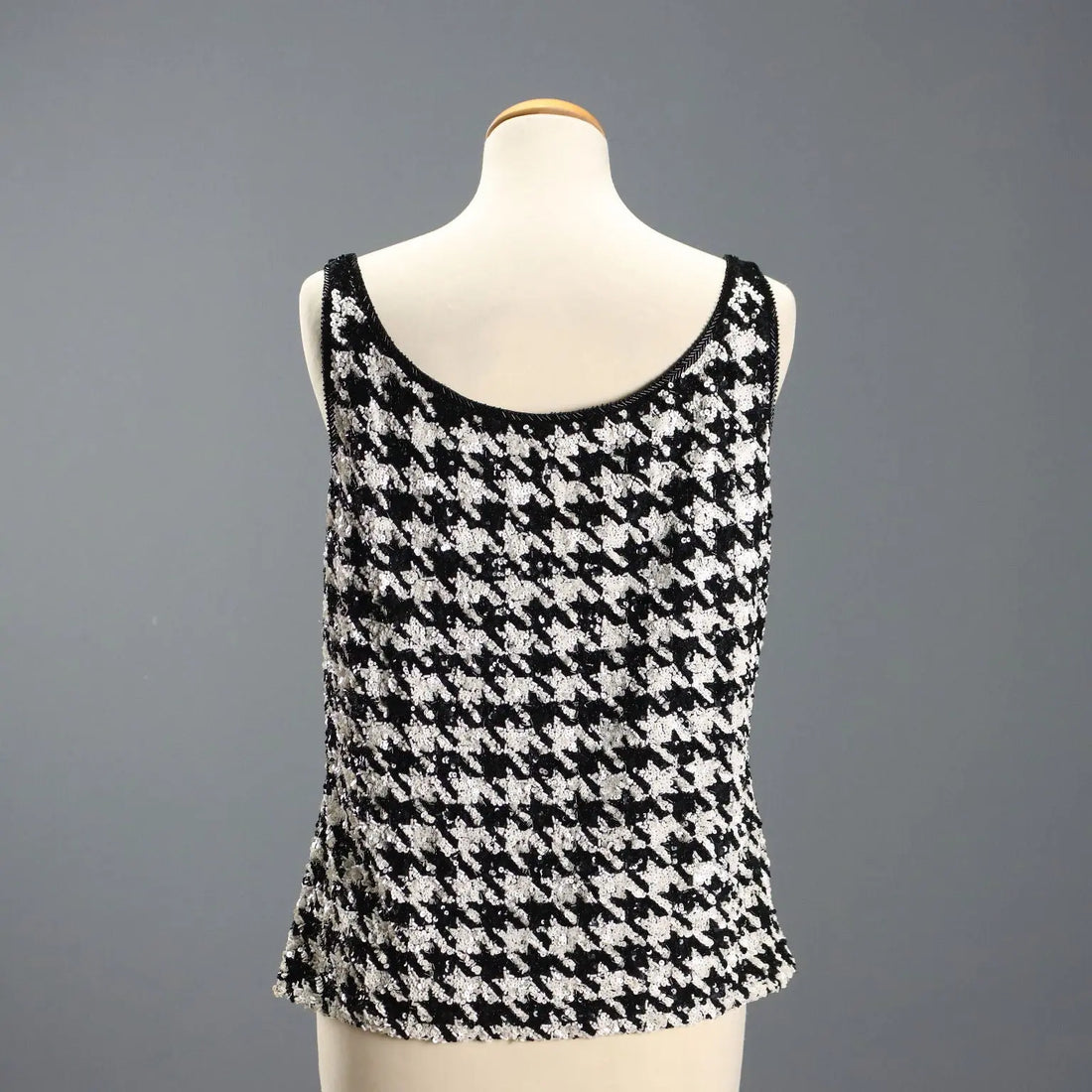 Escada Top Pied de Poule UK Size 14 Second Hand Germany