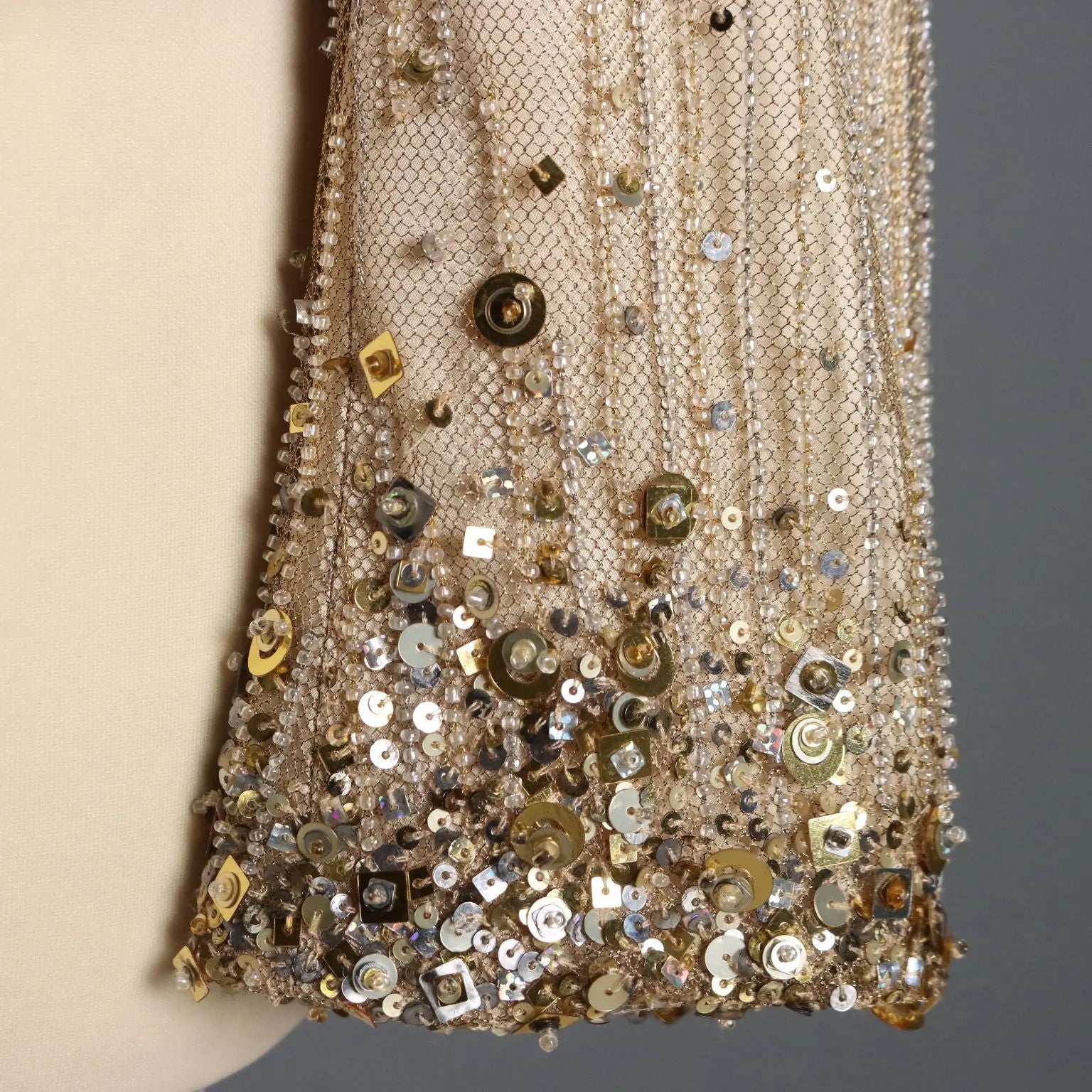 Escada Gold Sequin Jacket Polyester UK Size 12/14 Second Hand - UK Size 12/14 | Clothing & House Linens | Second hand