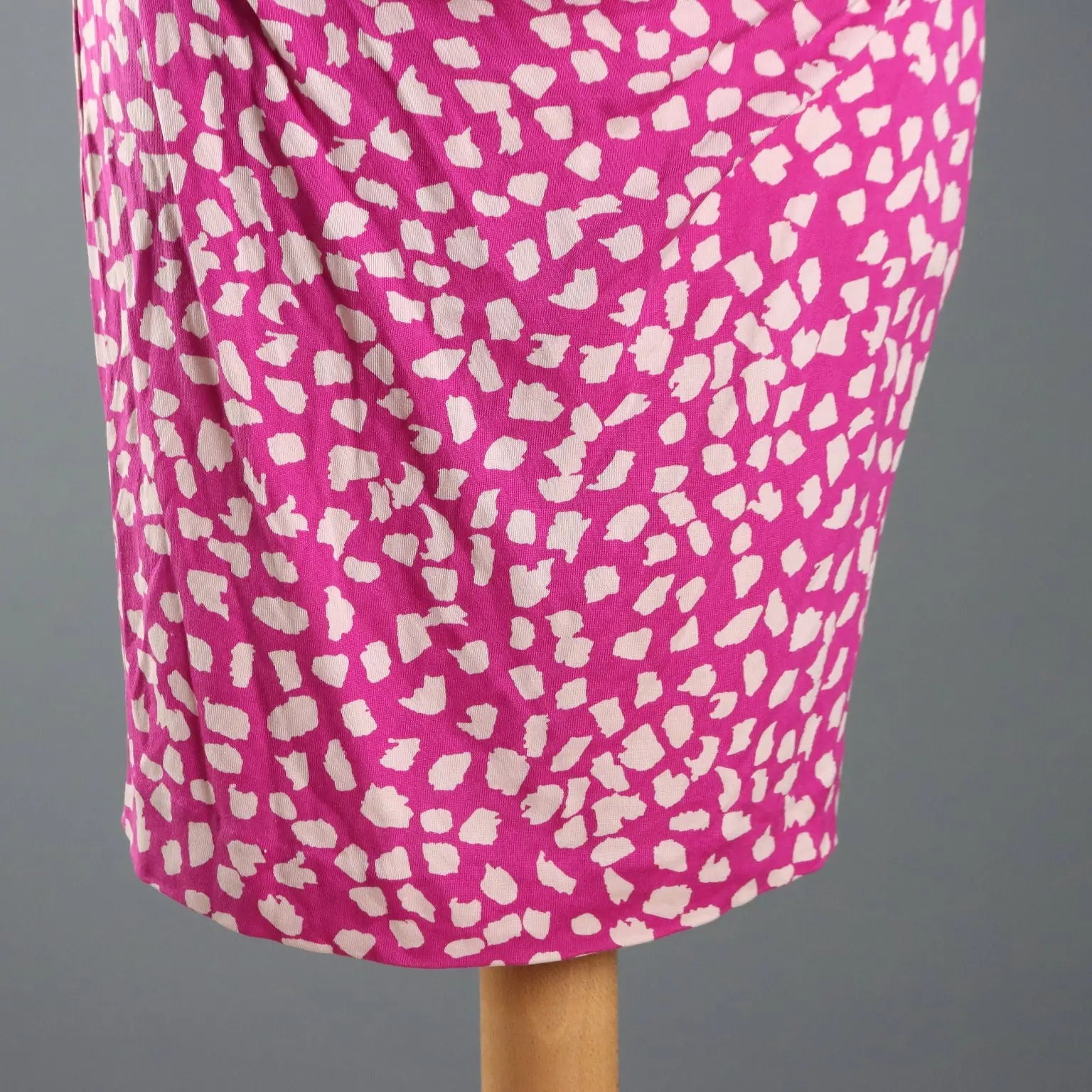 Diane Von Furstenberg Dress Jersey Silk UK Size 10 Pre-Loved