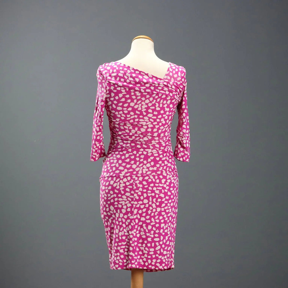 Diane Von Furstenberg Dress Jersey Silk UK Size 10 Pre-Loved