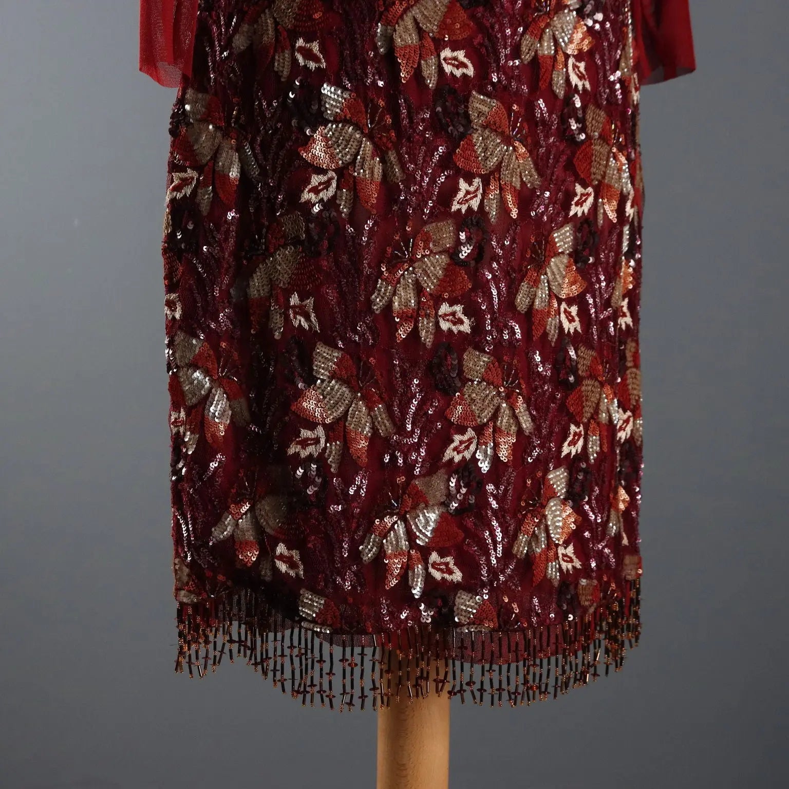 Rossella Goldschmied Dress Paillettes UK Size 12 Second Hand Italy