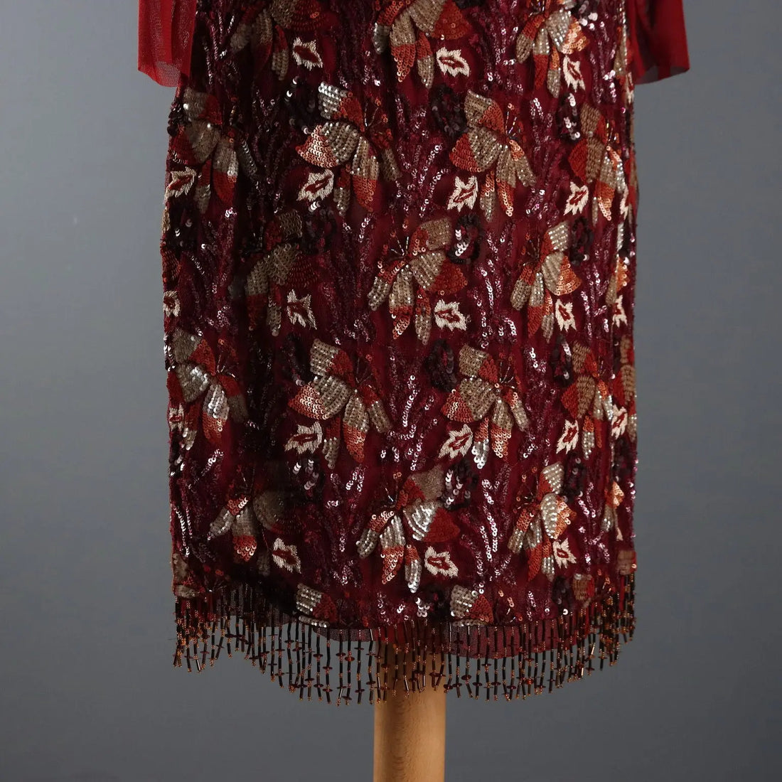 Rossella Goldschmied Dress Paillettes UK Size 12 Second Hand Italy