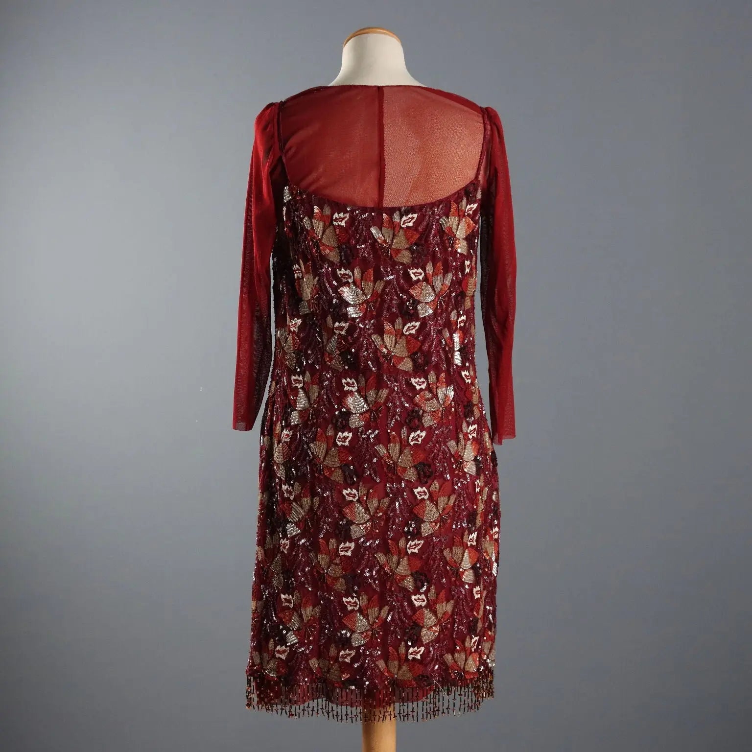 Rossella Goldschmied Dress Paillettes UK Size 12 Second Hand Italy