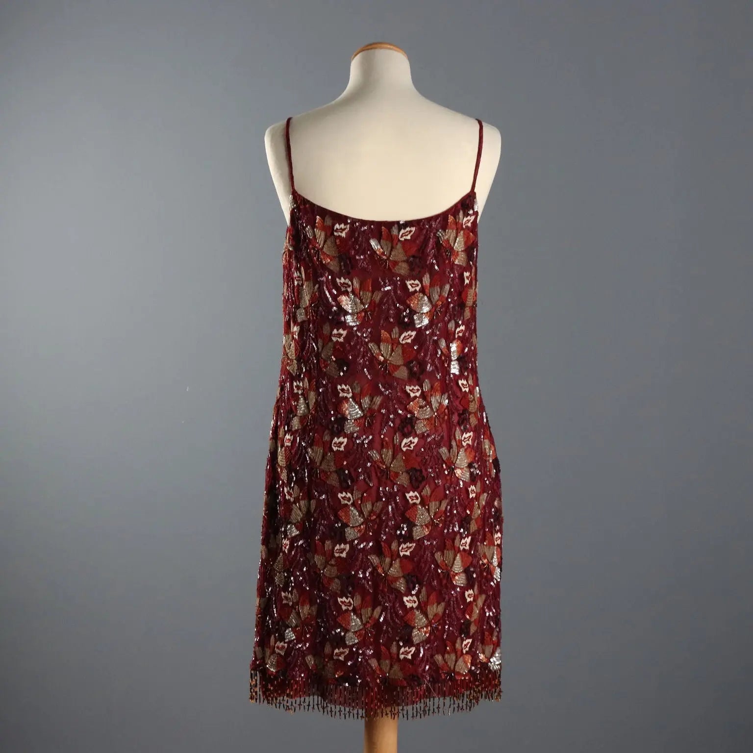 Rossella Goldschmied Dress Paillettes UK Size 12 Second Hand Italy