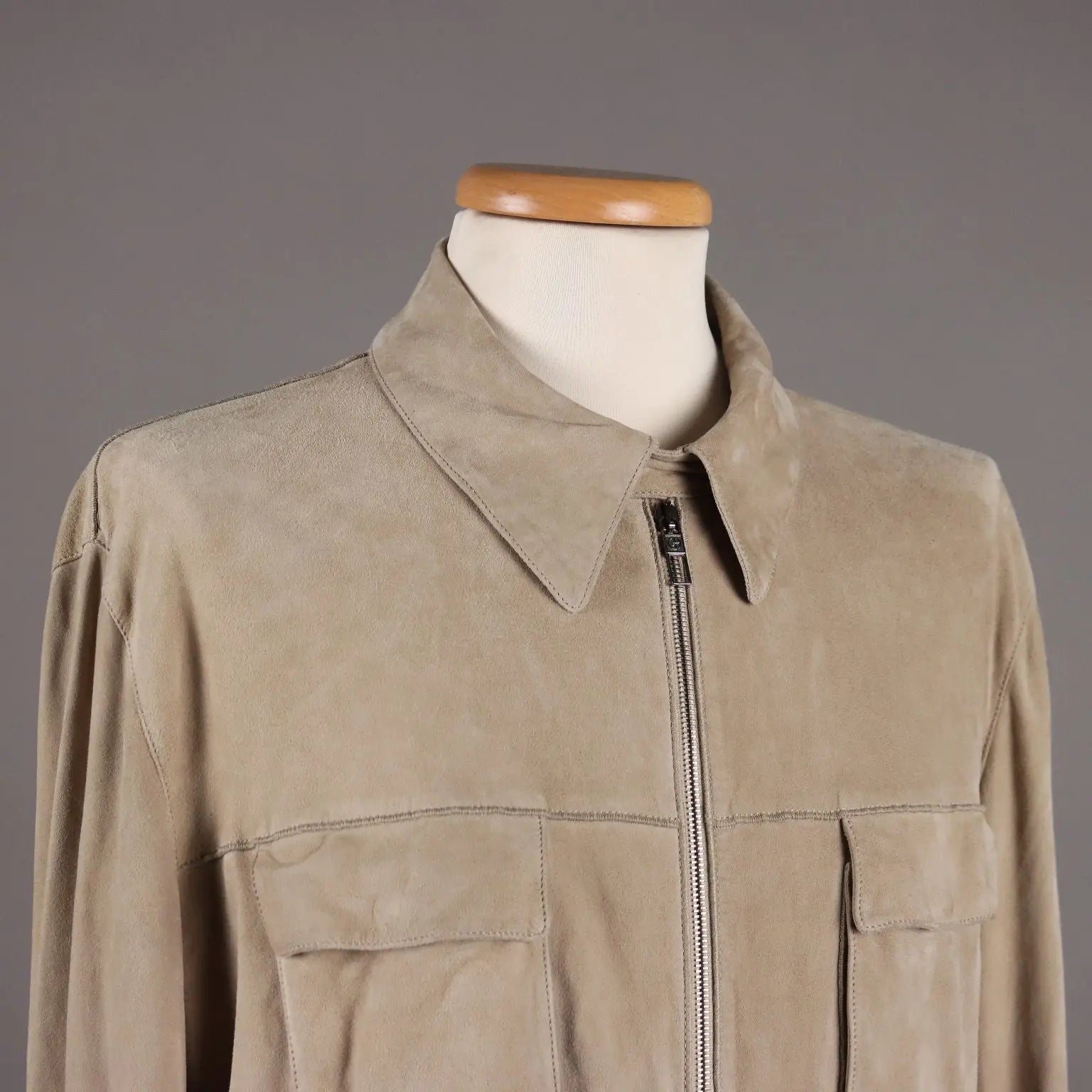 Giorgio Armani Men's Jacket Leather Second Hand UK Size 42 - UK Size 42 | Clothing & House Linens | Second hand