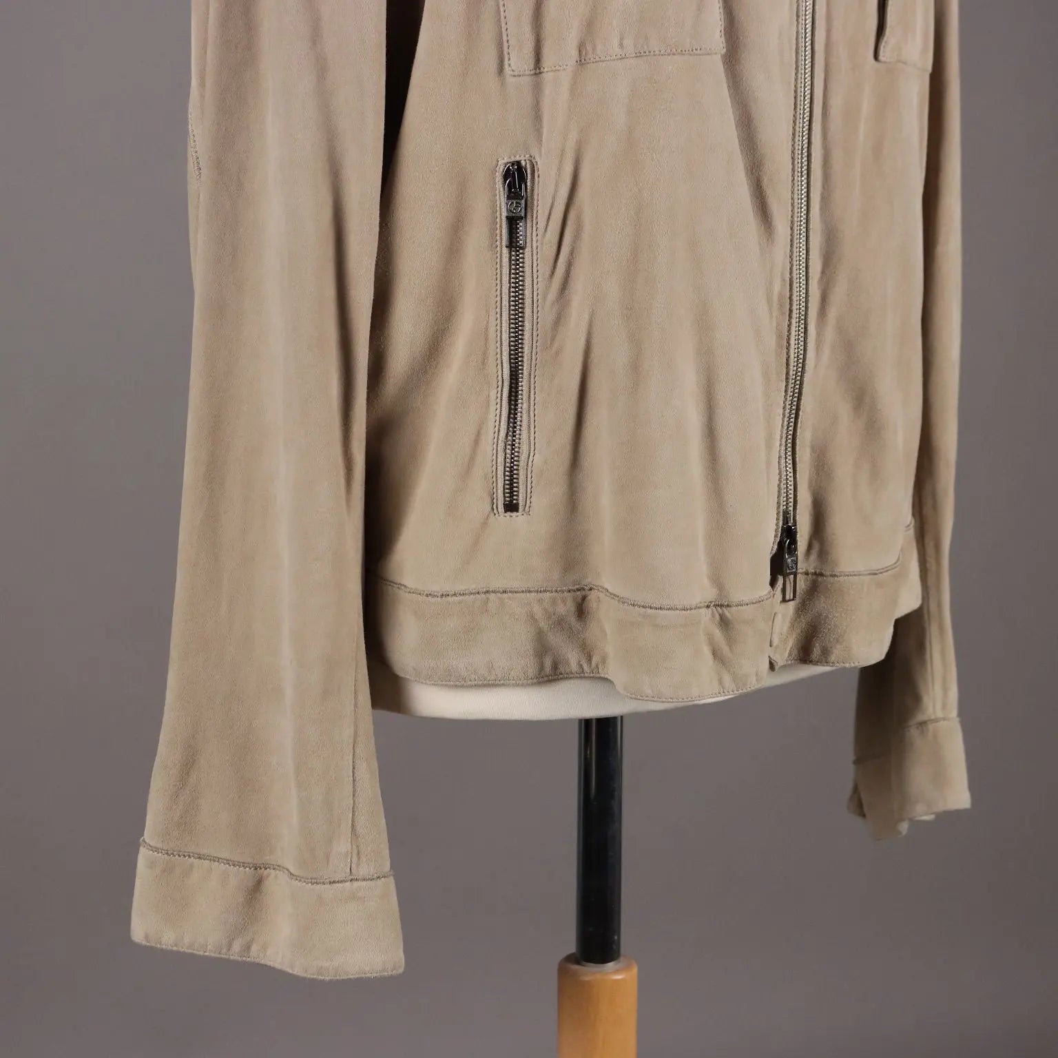 Giorgio Armani Men's Jacket Leather Second Hand UK Size 42 - UK Size 42 | Clothing & House Linens | Second hand