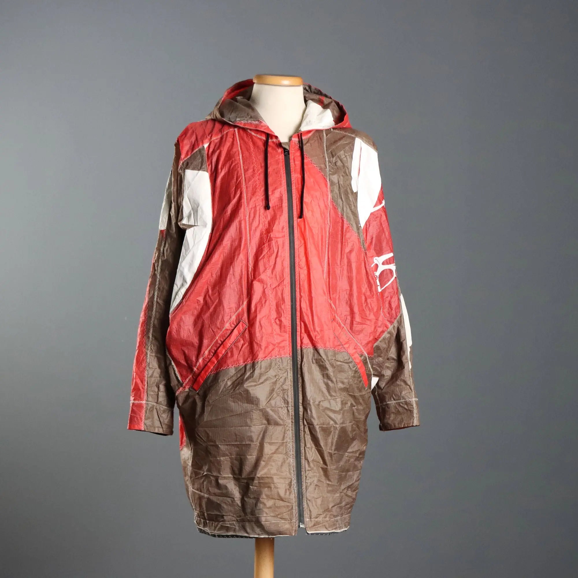 Exkite Long Windbreaker Jacket UK Size 14 Pre-Loved