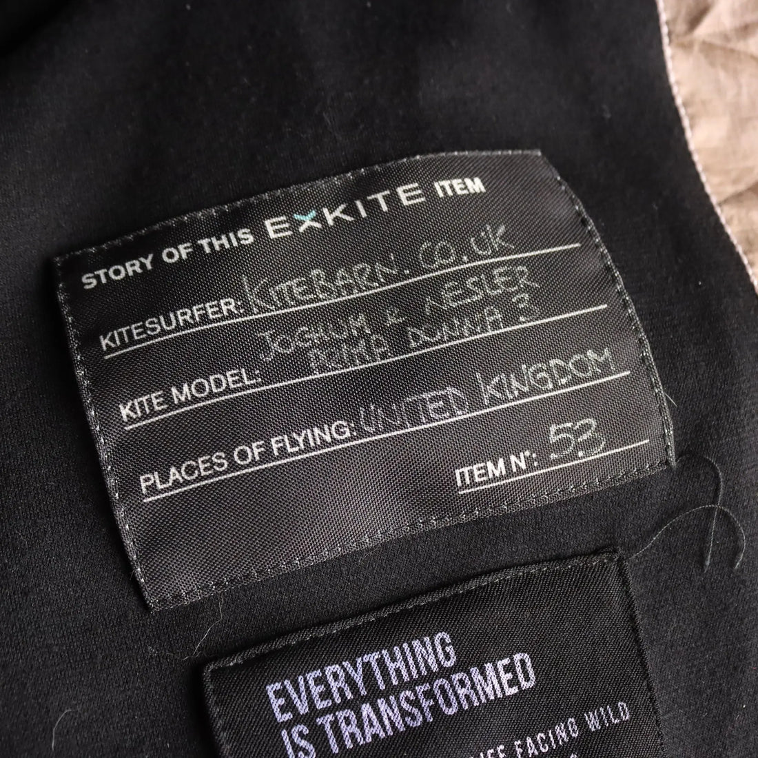Exkite Long Windbreaker Jacket UK Size 14 Pre-Loved