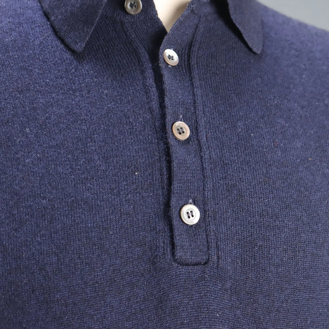 Colombo Men's Knit Polo Shirt UK Size 40 Second Hand Italy - UK Size 40 | Clothing & House Linens | Second hand