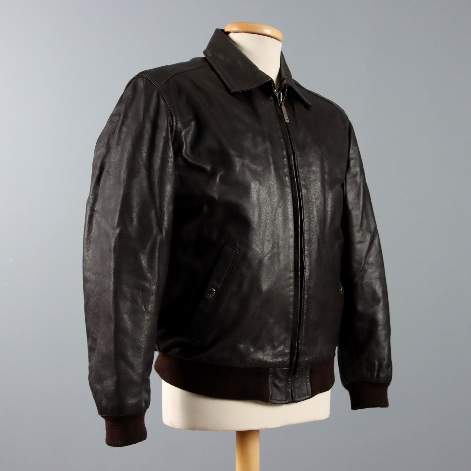 Chevignon Men's Jacket Leather Poliammide UK Size 38 Second Hand - UK Size 38 | Clothing & House Linens | Second hand