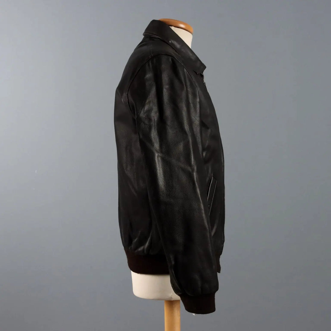 Chevignon Men's Jacket Leather Poliammide UK Size 38 Second Hand