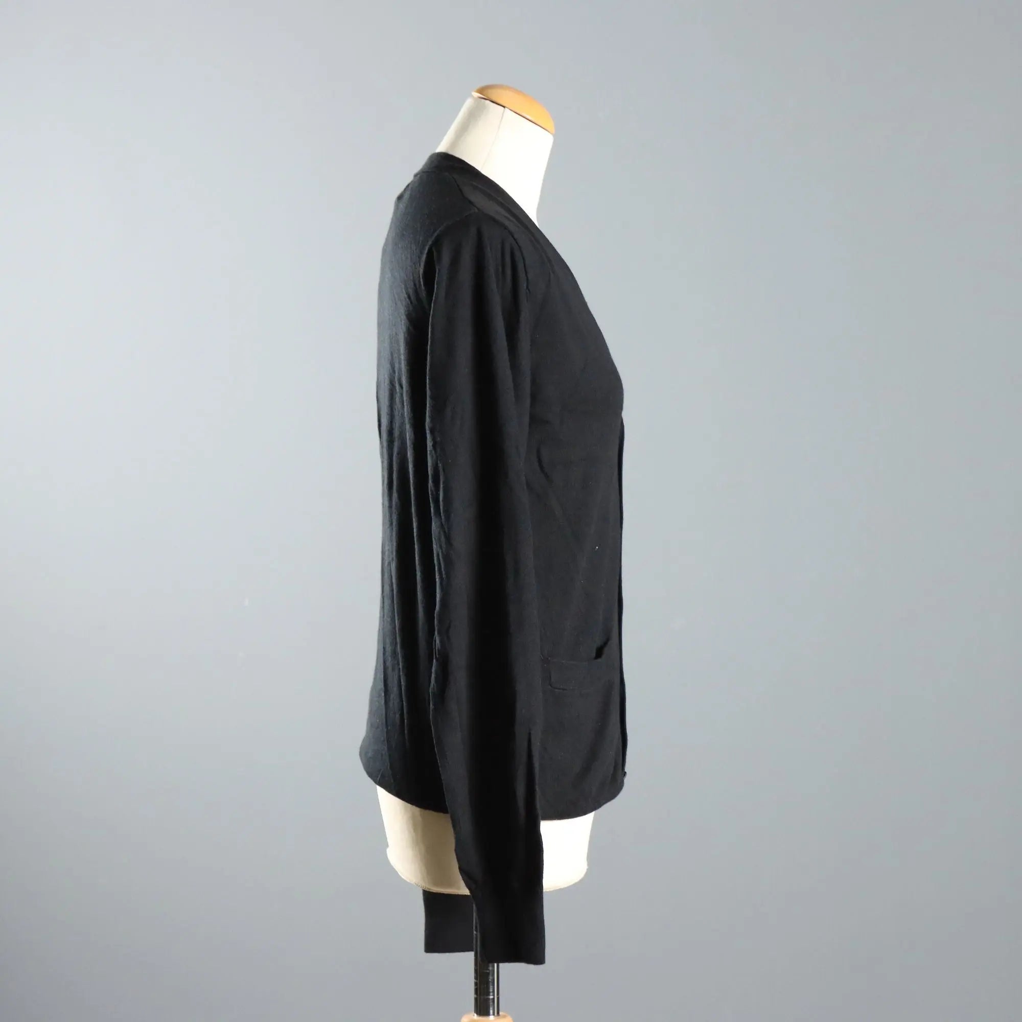 Fay Men's Black Cashmere Blend Cardigan UK Size 40 Second Hand