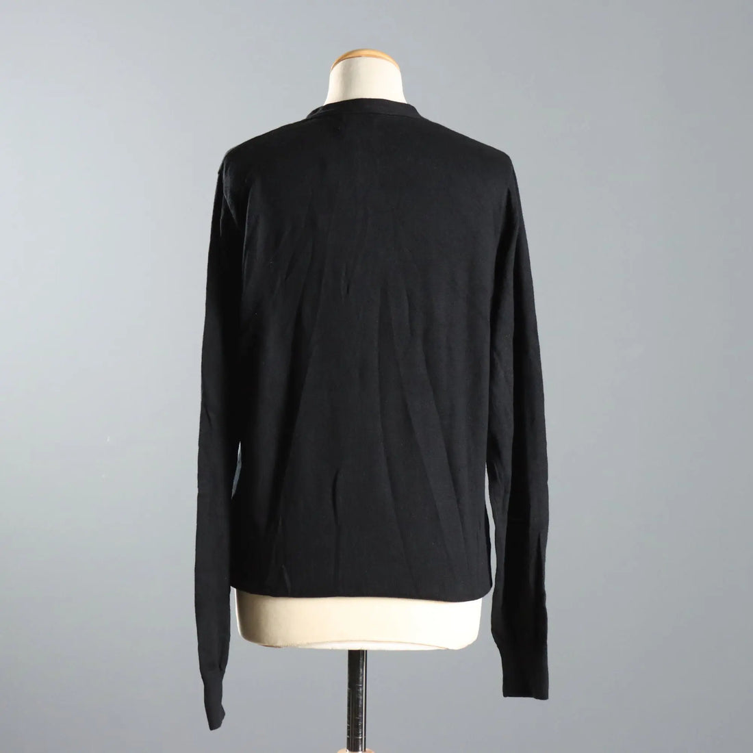 Fay Men's Black Cashmere Blend Cardigan UK Size 40 Second Hand