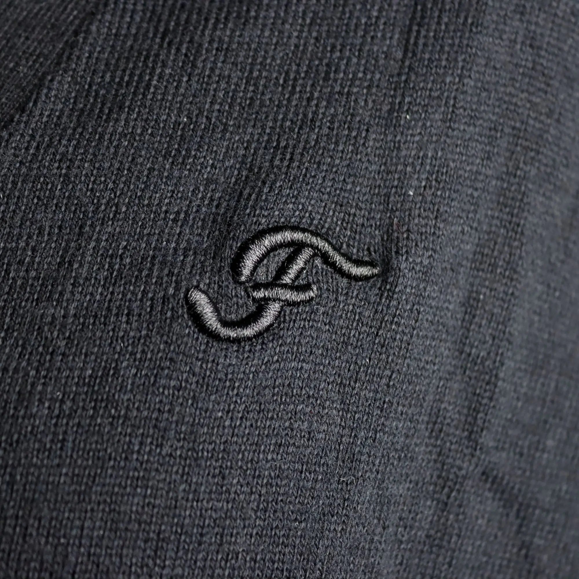 Fay Men's Black Cashmere Blend Cardigan UK Size 40 Second Hand