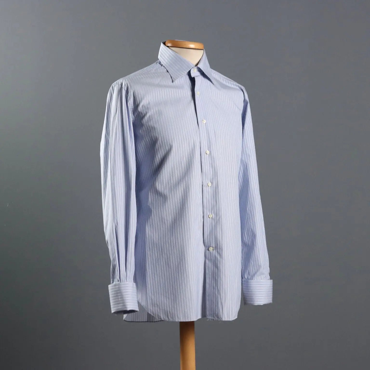Ferragamo Men's Striped Shirt Cotton UK Size 38/40 Second Hand - UK Size 38/40 | Clothing & House Linens | Second hand