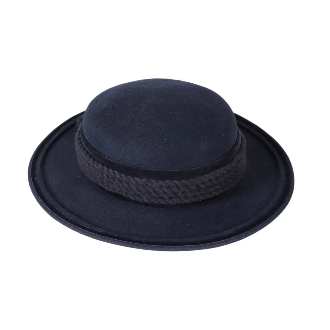 Vintage Women's Hat Blue Felt 1960s 1970s | Clothing & House Linens | Vintage