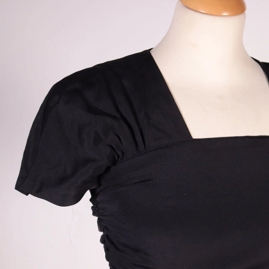Vintage Max Mara Balck Dress Silk Italy 1980s-1990s - Size UK 10 | Clothing & House Linens | Vintage