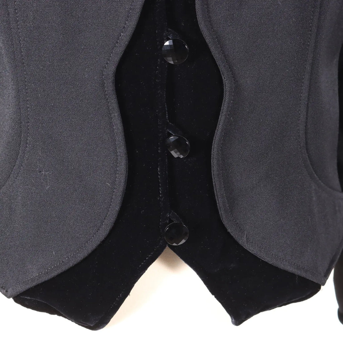 Vintage Ungaro Jacket Velvet Size 10 Wool France 1980s - Size L | Clothing & House Linens | Vintage