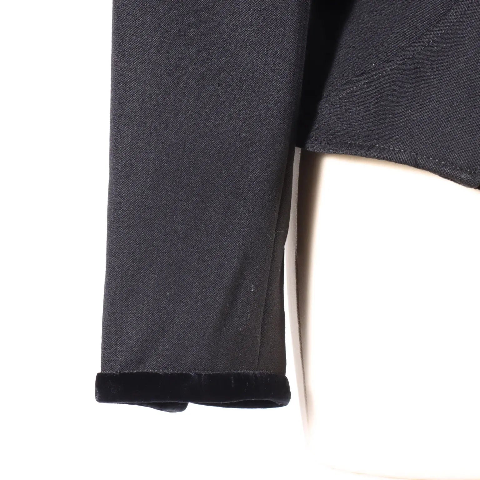 Vintage Ungaro Jacket Velvet Size 10 Wool France 1980s - Size L | Clothing & House Linens | Vintage