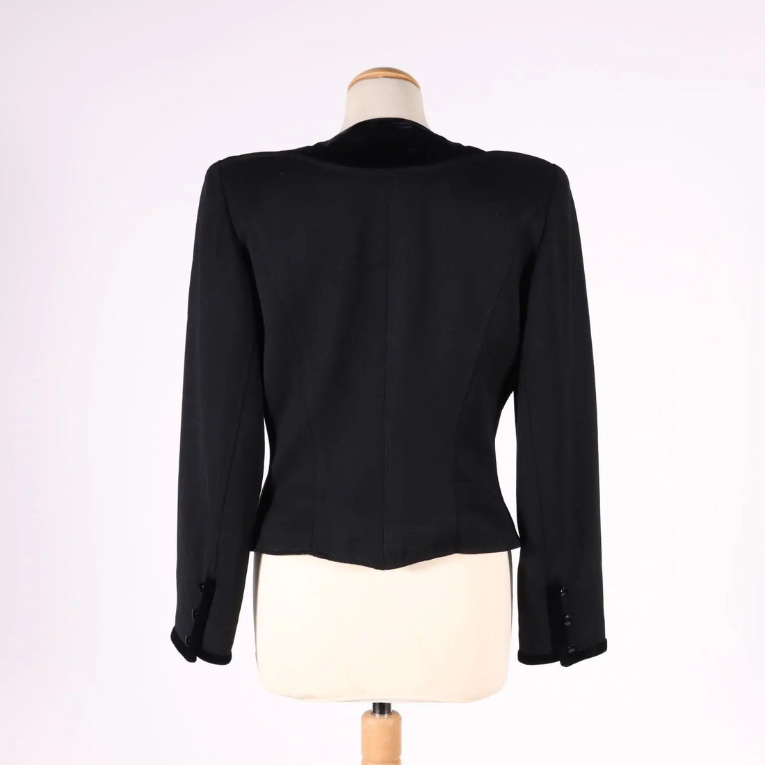Vintage Ungaro Jacket Velvet Size 10 Wool France 1980s - Size L | Clothing & House Linens | Vintage