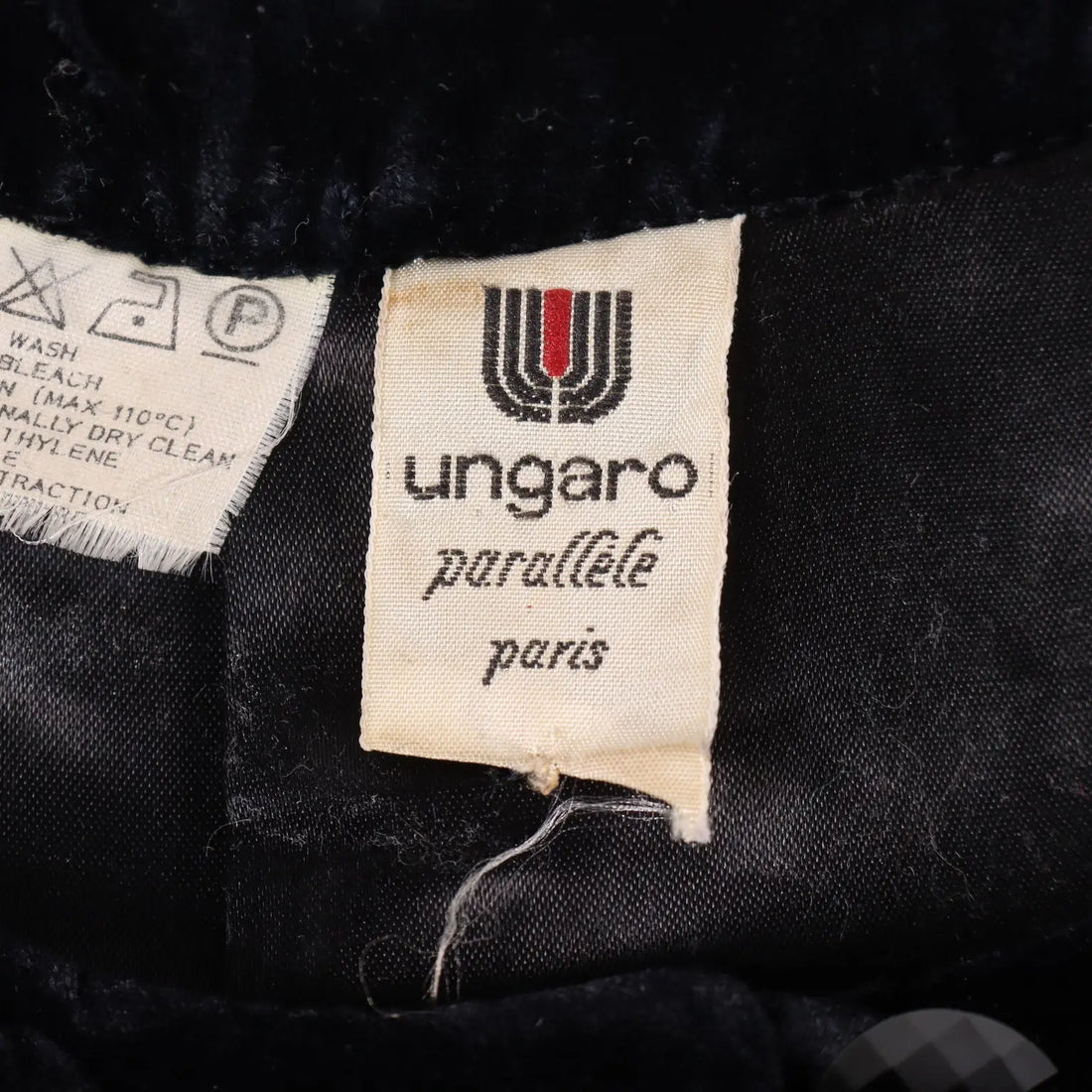 Vintage Ungaro Jacket Velvet Size 10 Wool France 1980s - Size L | Clothing & House Linens | Vintage