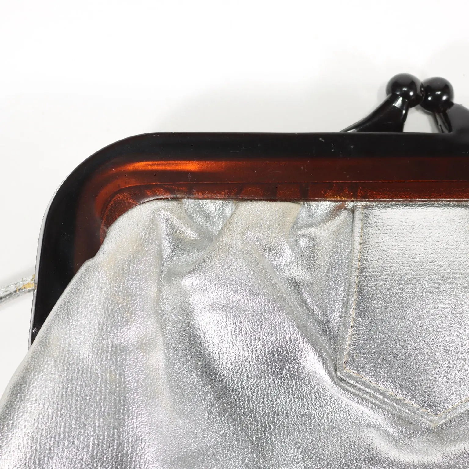 Vintage Silver Bag Italy 1980s | Clothing & House Linens | Vintage