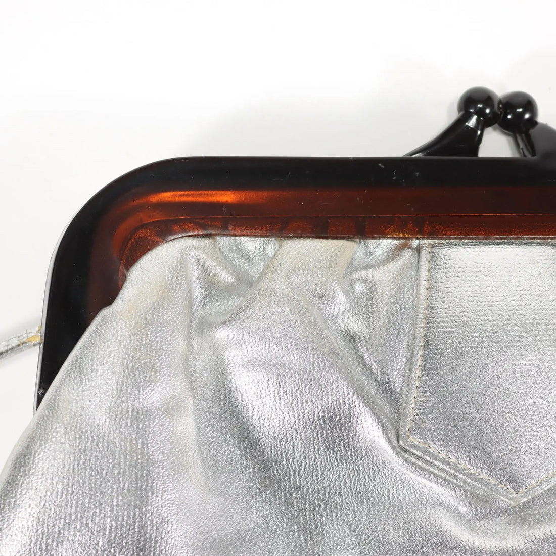 Vintage Silver Bag Italy 1980s | Clothing & House Linens | Vintage