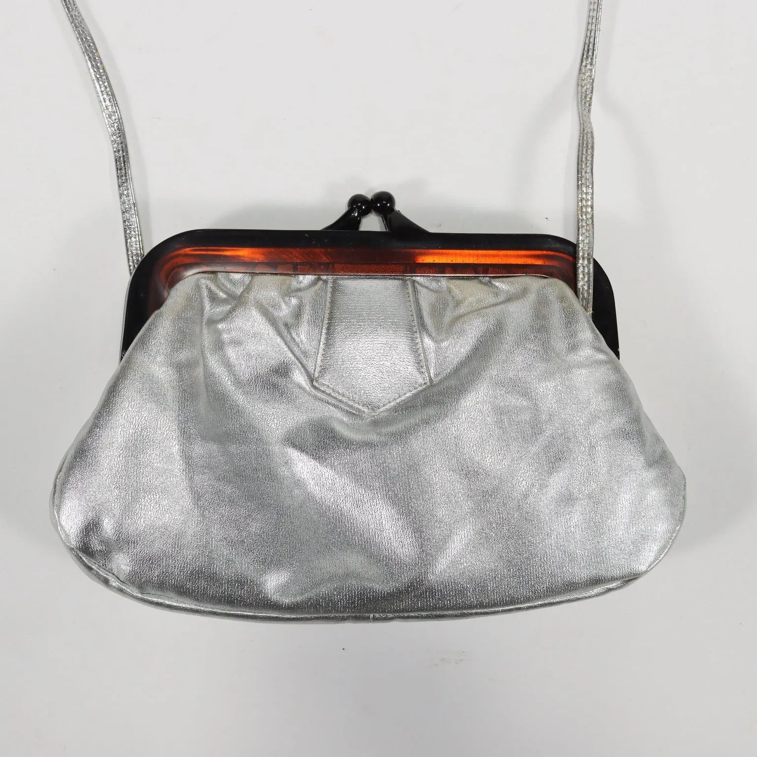 Vintage Silver Bag Italy 1980s | Clothing & House Linens | Vintage