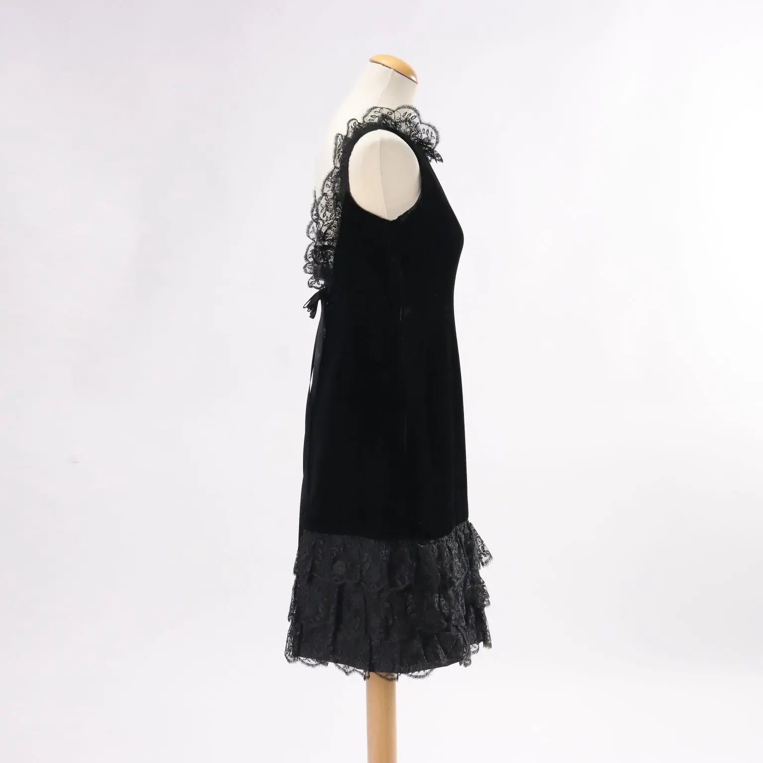Vintage Dress Velvet Size 10 Italy 1960s - Size 10 | Clothing & House Linens | Vintage